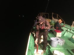 萩市の游漁船、竜王丸