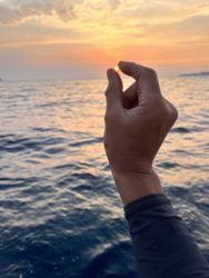 遊漁船　イカ釣り