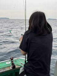 遊漁船　イカ釣り