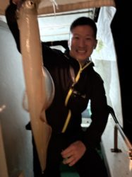 萩市、イカ釣り、遊漁船、釣り船