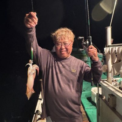 萩市、イカ釣り、遊漁船、釣り船