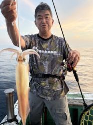 萩市、イカ釣り、遊漁船、釣り船
