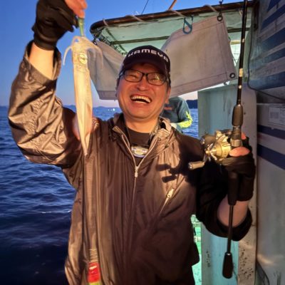 萩市、イカ釣り、遊漁船、釣り船