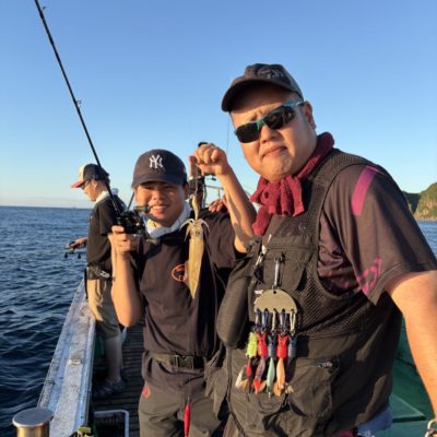 萩市、イカ釣り、遊漁船、釣り船